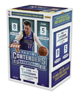 PANINI CSC: Contenders 2020-21 Single Booster Pack (8 cards per pack)
